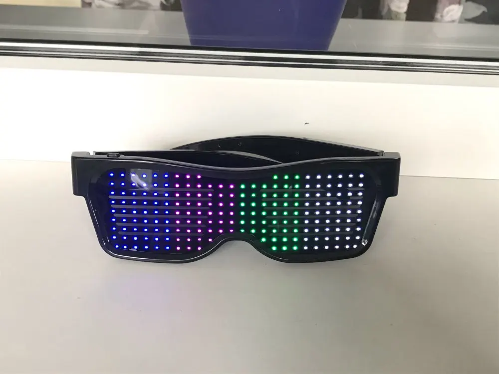 Bluetooth Control LED Glasses –