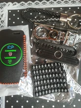 Gran oferta de coche de cuero soporte de funda para llave para Chery Tiggo 8 Arrizo 5 pro gx 5x eQ7 Chery tiggo 7 Pro 2020 llaveros Accesorios