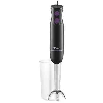 

Electric hand blender 2 speeds and 400W, include 600ml glass. With blades and removable stainless steel foot. THULOS