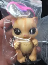 Muñecos de PVC para niños y niñas, minianimales de juguete de PVC, peludo, Panda, Pengiun, regalo