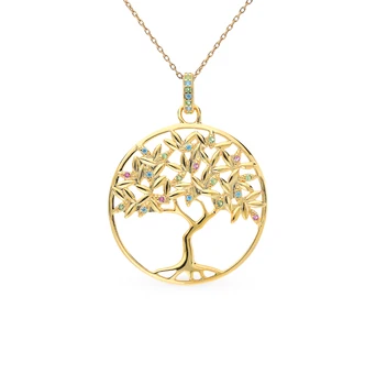 

Silver Pendant with corundum and cubic zirconia sunlight sample 925