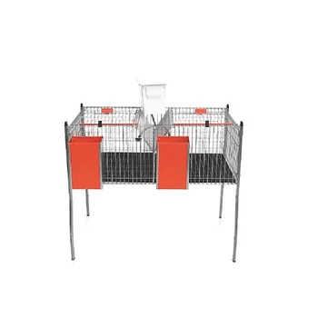 

Gomez and Crespo. AURIA 1 rabbit cage with 1 floor and 2 departments. Drinking bottle to choose from
