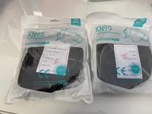 Mascarillas negras ffp295 para adultos, 5 capas, fpp2, certificado CE, ffp2reutilizable, ffp3, 5-100 Uds.