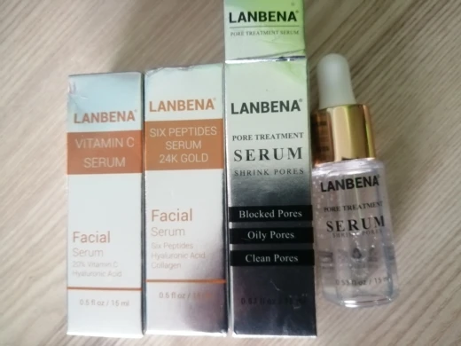 Super Serum Bundle (Vitamin C + 6 Peptides + Hyaluronic Acid) photo review