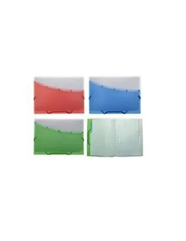 

SORTING FOLDER POLYPROPYLENE TRANSPARENT BIH-COLOR