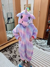 Pajamas Costume Sleepwear Onesies Blanket Unicorn Dinosaur Panda Stich Kigurumi Girls