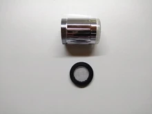 Grifo con luz LED de colores RGB para decoración de baño para el hogar, grifería con brillo de agua, Diseño novedoso, 7 colores, de acero inoxidable