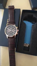 LIGE-Reloj ejecutivo de lujo para hombres, cronógrafo de cuarzo, con correa de cuero e indicador de fecha, estilo casual, a la moda, marca superior, con caja
