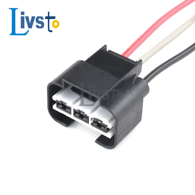 1Set3PinWaterproofAutoWireHarnessConnectorElectricRadiator