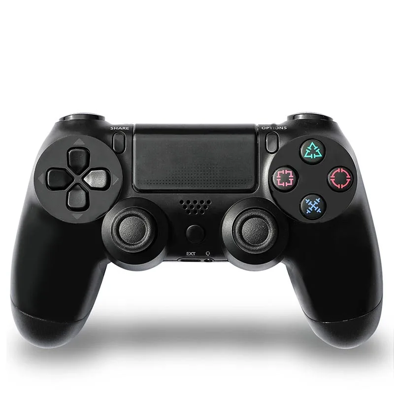 Black Управление для консоли Ps4 Dualshock 4 Bluetooth беспроводной контроллер Ps4 Геймпад Джойстик игровой коврик Joypad для playstation 4 PS3 PC - Цвет: Black