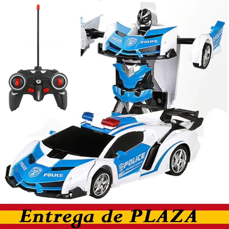 Fast Remote Car Transformation Robots Sports Vehicle Model Toys Cool Deformation Kids RC Birthday Gifts Boy coche | Игрушки и хобби