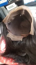 Peluca recta con corte Bob de 13x4 para mujer, cabello humano de encaje, prearrancado con pelo de bebé, Remy brasileño, cierre de Bob corto, color negro