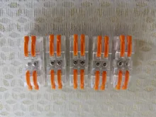 Connector Conductor-Terminal-Block Push-In Spl-1/2/3/4 Wiring-Cable Fast-Wire Mini Led-Lamp
