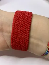 Correa de tela de nailon trenzada para Apple Watch, pulsera elástica de 44mm, 40mm, 38mm y 42mm para iWatch Series 6 SE 5 4 3, 2020