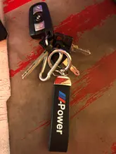 Key-Chain-Rings Power-Emblem Car-Styling Metal E39-Accessories Bmw M for X1x3/X4x5/X6x7/..