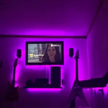 Diode-Tape Strip-Light Ribbon-Adapter Luces LED 2835LED Phone-App-Remote WIFI 5050 Rgb