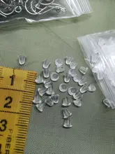 200 unids/lote de pendiente de silicona ronda enchufe de oído bloqueado tapas pendientes tapones traseros para piezas de DIY hallazgos de la joyería de hacer