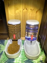 3.8L Pet Cat Automatic Feeders Large Capacity Cat Water Fountain Plastic Dog Water Bottle