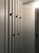 Coat Hanger Robe-Hooks Wall-Mounted 304-Stainless-Steel Rustproof Falangshi Nail Black