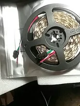 PCB Pixel-Strip WS2812 Smart Led IP65/IP67 Black/white Leds/m DC IC 4m/5m