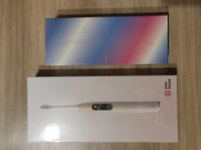 Oclean-Cepillo de dientes eléctrico sónico para adulto modelo X Pro, utensilio dental 2 en 1 versión global con pantalla táctil de carga rápida con cargador titular, impermeable con IPX7 de colores