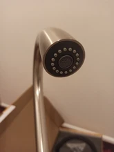 Gold Kitchen Faucet Water-Mixer Pull-Out Single-Handle Silver Swivel-Degree N22-019