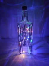 Fairy-Lights Decorative Garland Party-Lamp Wine-Bottle Wedding Garden Rechargeable LED