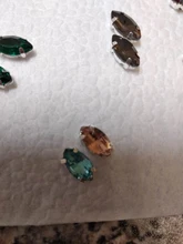 Claw-Button Garment-Accessories Beads Glass-Stone Navette Jewels Crystal Rhinestone Flatback