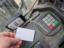 Lector de tarjetas Rfid de mano, copiadora duplicadora de etiquetas de identificación, copiadora con indicador de luz, 125KHz