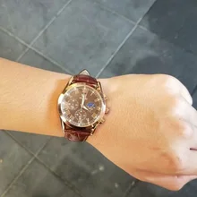 Relojes de lujo de cuarzo de los hombres relojes correa de cuero impermeable 30M de los hombres de moda gratis reloj con envío para hombres reloj con encendedor