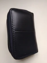 Business-Card-Holder Wallet Credit-Card Anti-Rfid-Card Brown/coffee Men