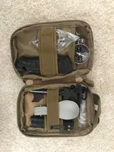 Kit de primeros auxilios militar portátil, bolsa vacía, bolsa resistente al agua para senderismo, viaje, casa, coche, tratamiento de emergencia