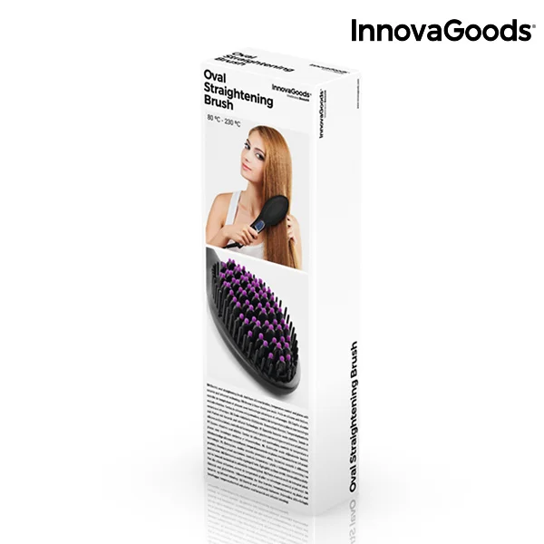 InnovaGoods овальная щетка для выпрямления, 220 Вт