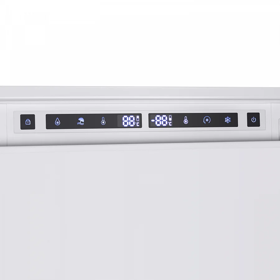 Холодильник встраиваемый двухкамерный с системой NoFrost MAUNFELD MBF177NFFW