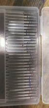 Juego de brocas de cerámica de diamante para uñas, máquina de manicura, accesorios de uñas, limas eléctricas para uñas, 7 Uds.