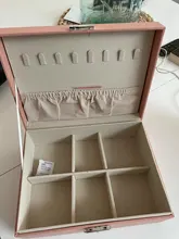 XINSOM-caja de exhibición de joyería para mujer, almacenamiento de joyería de alta capacidad, collar, pendientes, anillos, brazaletes, ataúd