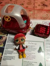 Elegir Original nuevo LOL sorpresa Sets de muñecas de la reina abeja coche 8cm hermana chica muñeca raro estilos limitada colección juguetes para niños de regalo