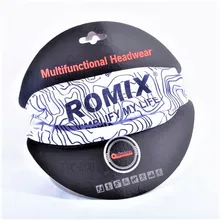 Повязка на голову для занятий спортом Romix RH49(Белый