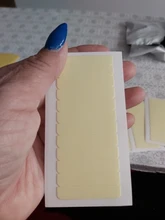 Alileader-Cinta adhesiva de doble cara para extensión de cabello cinta resistente al agua para extensión de cabello, encaje, tupé, 5 hojas, 60 uds.