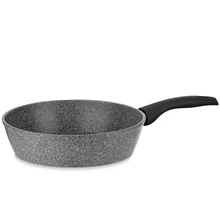 Сковорода без крышки Moulinvilla FD-28-DI(Для всех типов плит, антипригарное покрытие, диаметр 28 см