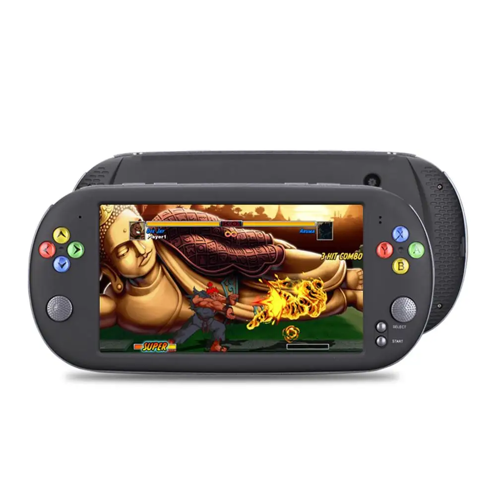 С 3000 игры X16 Ретро видео Игровая приставка 7in Цвет Экран 8/16GB игровой консоли, портативные игровые консоли видео игры для платформ Neogeo аркадная игра - Цвет: X16 7in 8GB