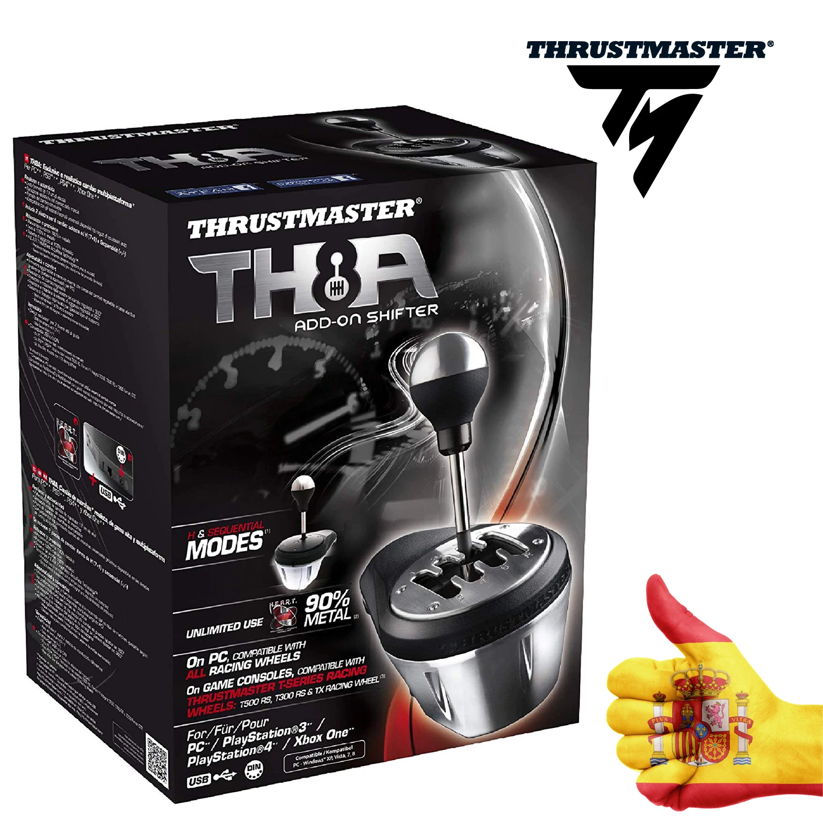 Thrustmaster Th8a Shifter Add-on-shift Lever-multiplatform-manual