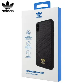 

IPhone case XS Max license Adidas Logo gold
