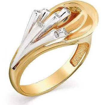 

Master brilliant ring with 7 diamonds in red gold