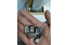 Modular-Plug Shielded Cat6-Connector 8p8c-Ends Gold-Plated Pass-Through Zoerax RJ45 3-Prong