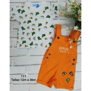 

Set printed bib overalls, sizes: 12-36M, boy's summer clothes, baby, baby clothes, summer 2020 collection
