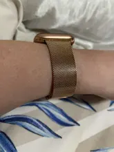 Correa para Apple Watch, correa de metal de 44mm y 40mm para Apple watch 6 5 4 3 SE para iWatch de 42mm y 38mm