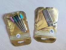 Juego de brocas de diamante para uñas, cortadores de manicura, piedra de cerámica de silicona, fresa eléctrica para máquina de manicura y pedicura, 6/7