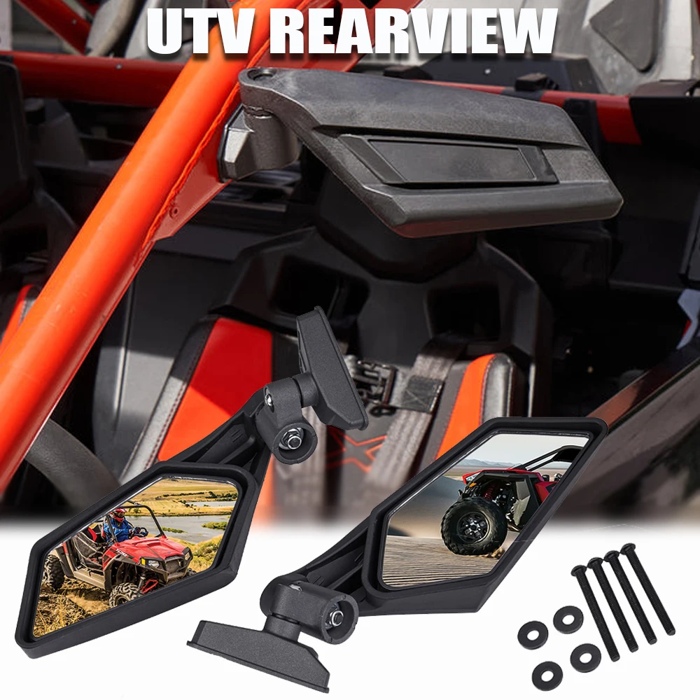 

Регулируемые боковые зеркала 4x4 для Can-Am Maverick X3 и MAX SSP/Suzuki King Quad 450 2017-2021