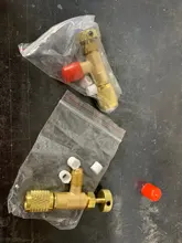 Refrigeration-Tool Safety-Valve-Adapter-Fitting Air-Conditioning R410a Male/famale-Charging-Hose-Valve